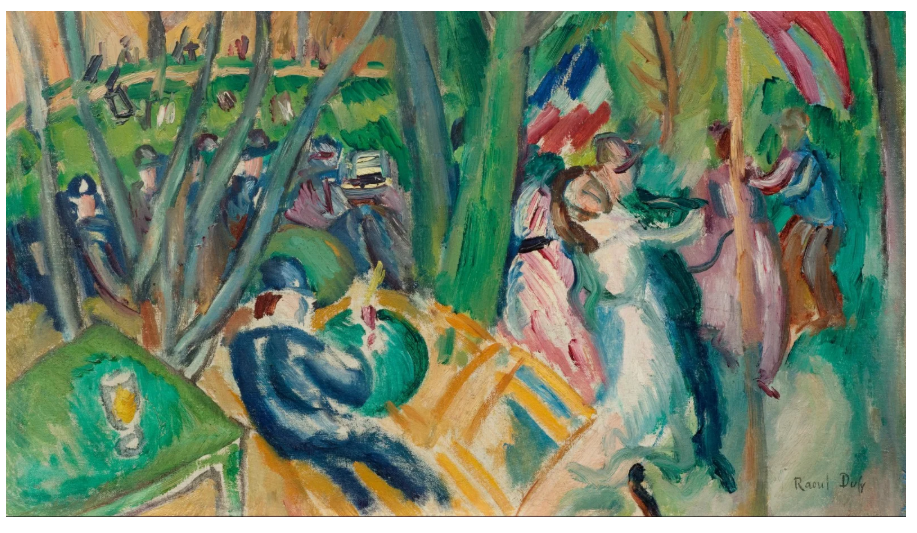Le Bal Populaire (Der lokale Tanz) - Raoul Dufy (1906)